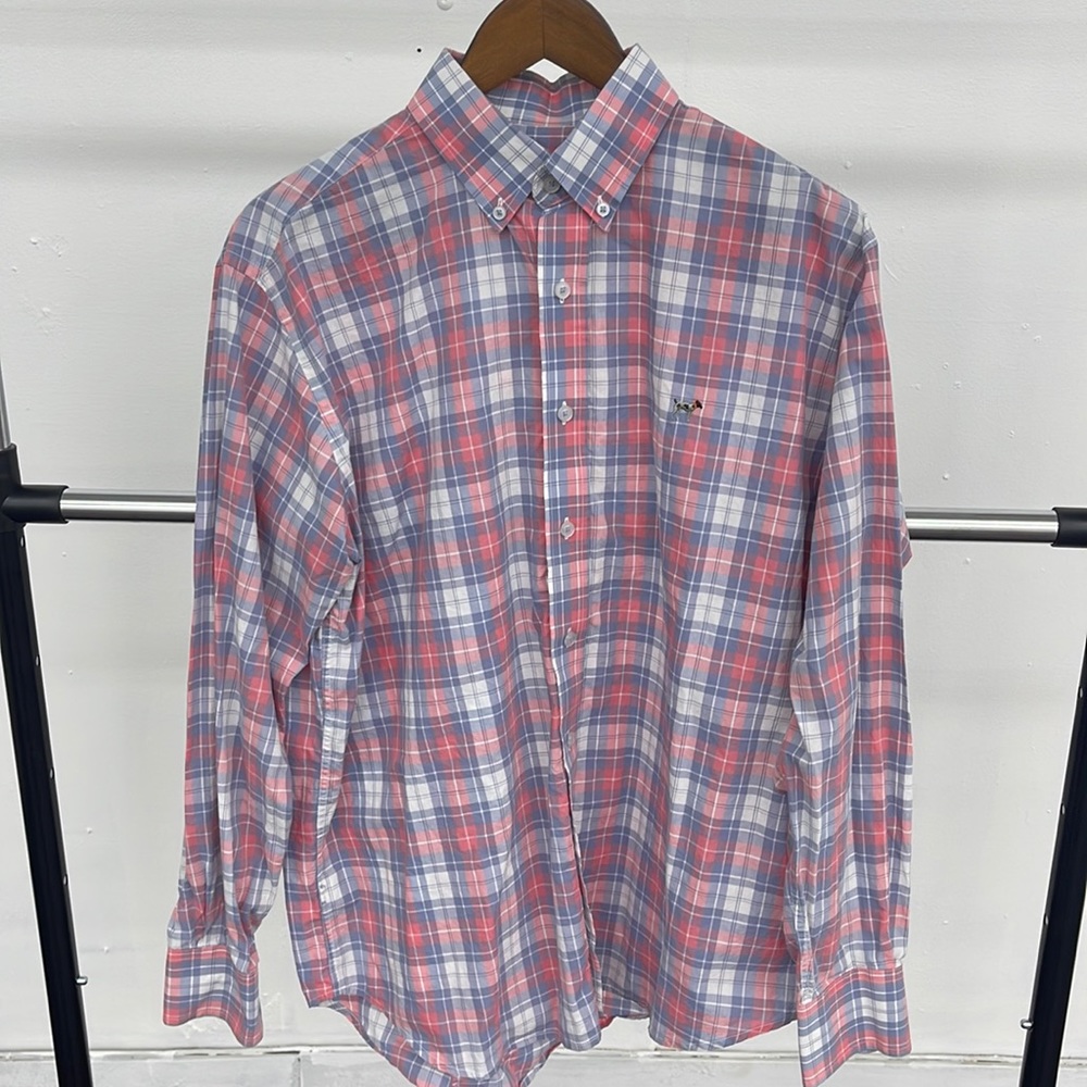 Southern Point Company Plaid Button up